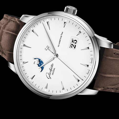 GLASHÜTTE ORIGINAL Senator Excellence Panorama Date Moon Phase Desplegable 1-36-04-05-02-31