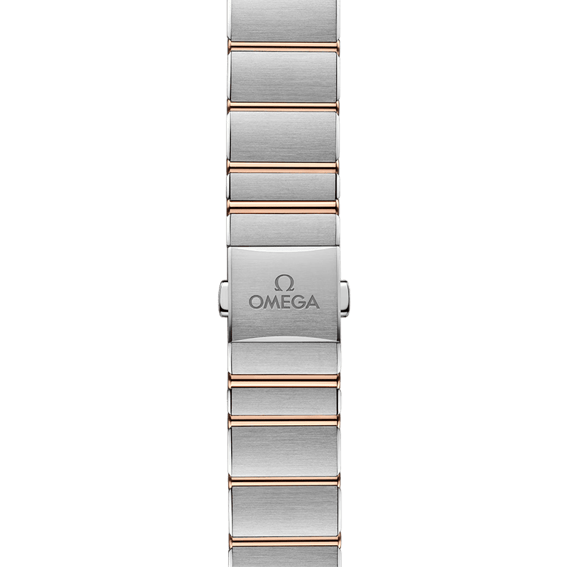 OMEGA Constellation 28 mm Acero ‑ oro Sedna™ brillantes 131.25.28.60.99.001