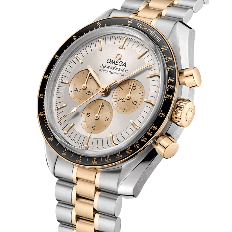 OMEGA Speedmaster Moonwatch Professional 42 mm, acero ‑ oro Moonshine™ 310.20.42.50.02.001