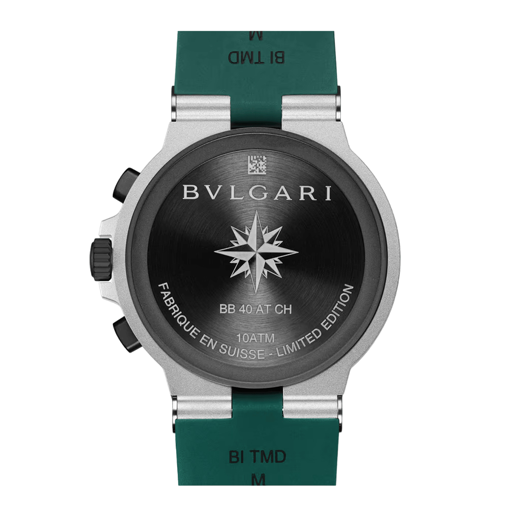 Bvlgari Aluminium Smeraldo 40mm 104076 Ed.Lim.