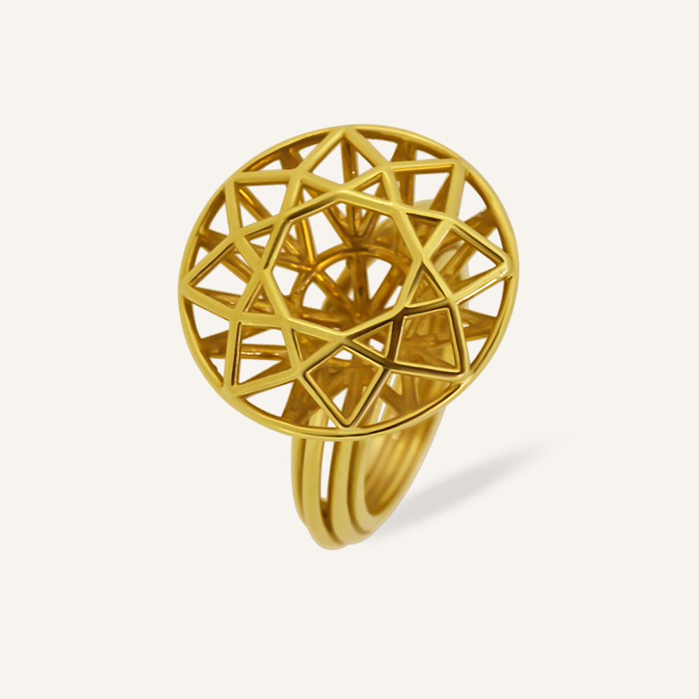 Anillo ORIGAMI talla brillante OA