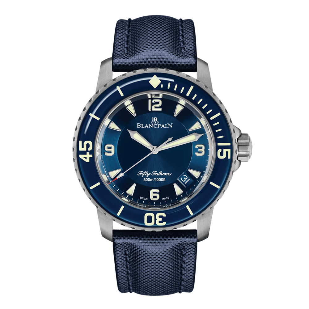 BLANCPAIN Fifty Fathoms Automatique Titanio 45mm 5015 12B40 O52A