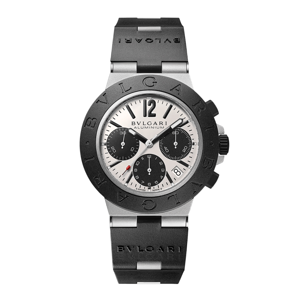 BVLGARI Bvlgari Aluminium White Chrono 40mm 103383