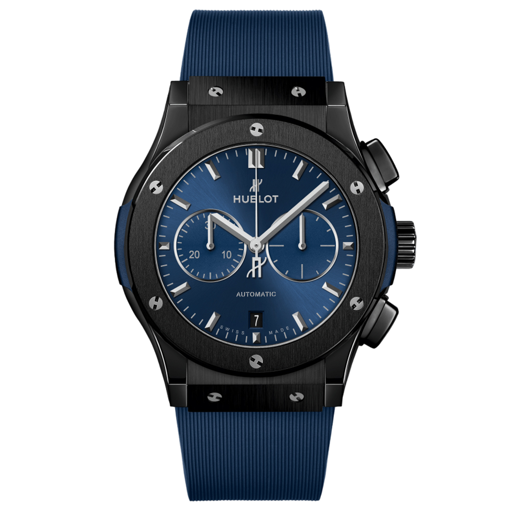 HUBLOT Classic Fusion Ceramic Blue Chronograph 42mm 541.CM.7170.RX