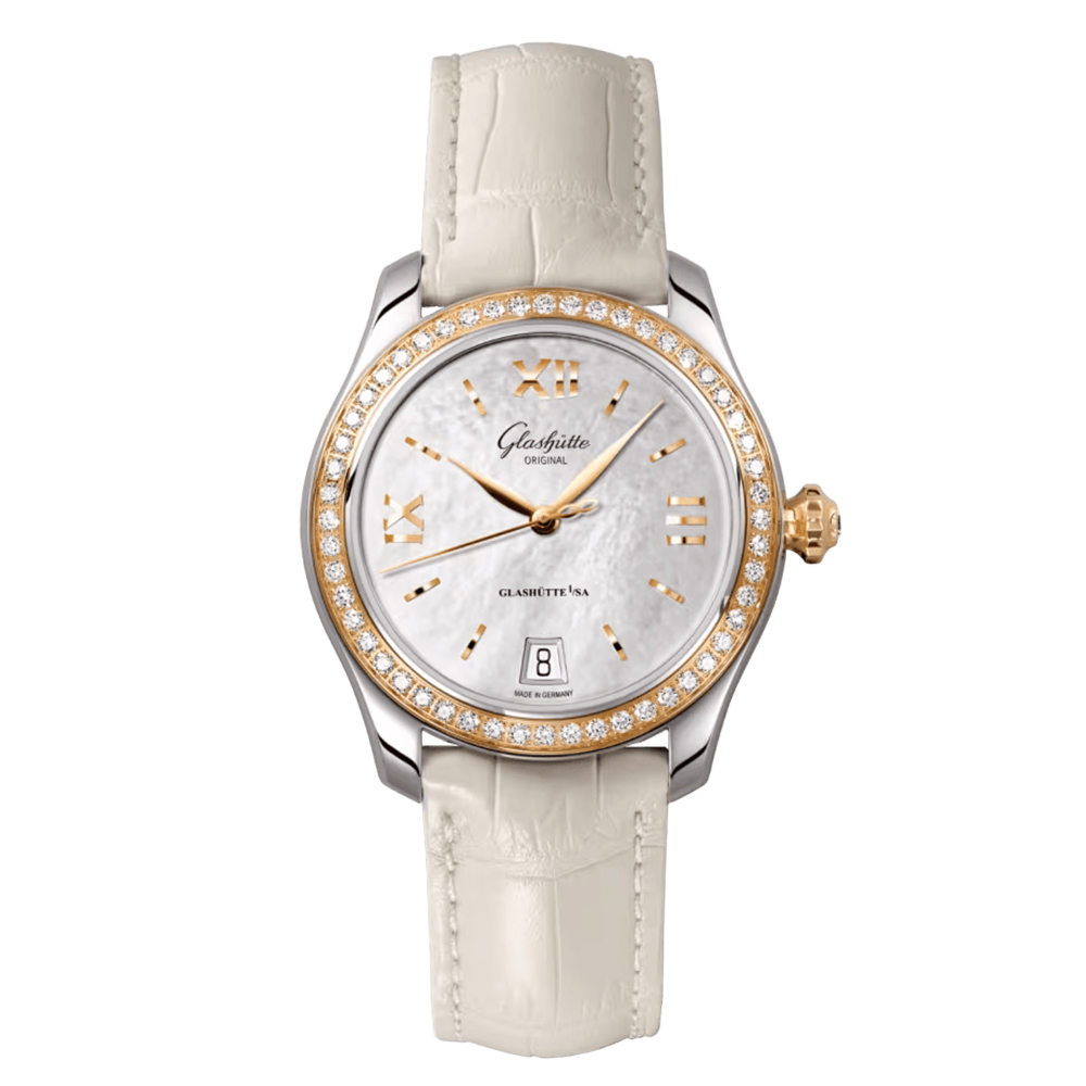 GLASHÜTTE ORIGINAL Lady Serenade Desplegable 36mm Automático 1-39-22-09-16-04