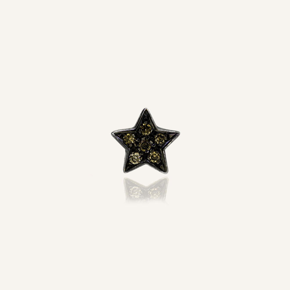 PIERCING MUST Estrella brillantes brown OA