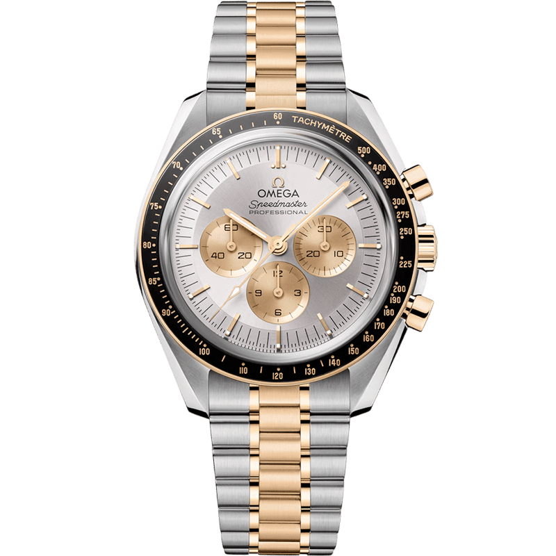 OMEGA Speedmaster Moonwatch Professional 42 mm, acero ‑ oro Moonshine™ 310.20.42.50.02.001