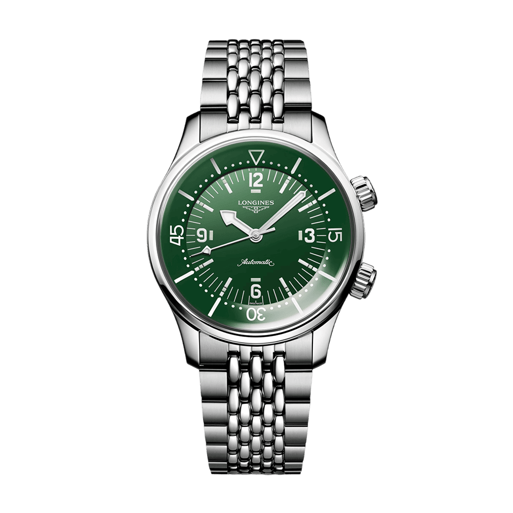 LONGINES Legend Diver 39mm Verde Automático L37644066