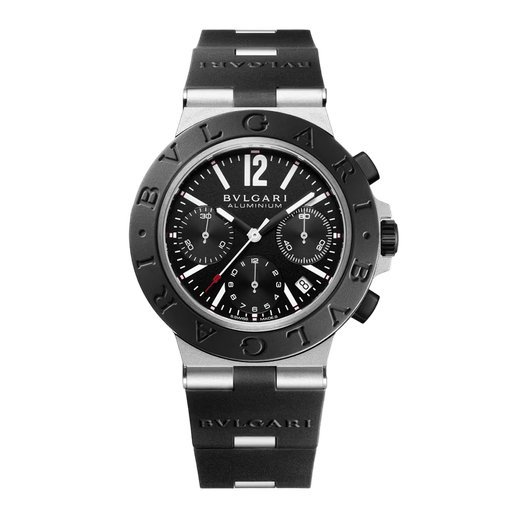 [BVL103868] BVLGARI Bvlgari Aluminium Black Chrono 41mm 103868