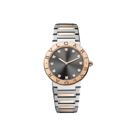[BVL103067] BVLGARI · BVLGARI BVLGARI Reloj de cuarzo - 33mm acero y oro rosa 103067