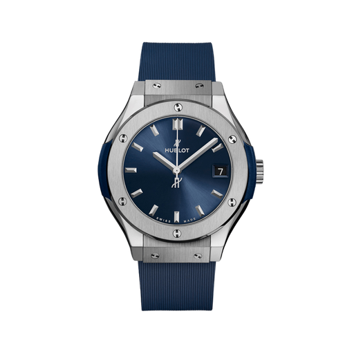 [581.NX.7170.RX] HUBLOT Classic Fusion Titanium Blue 33mm 581.NX.7170.RX