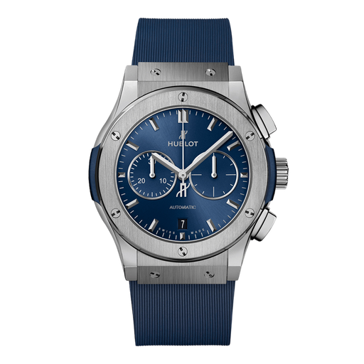 [541.NX.7170.RX] HUBLOT Classic Fusion Chronograph Titanium Blue 42mm 541.NX.7170.RX