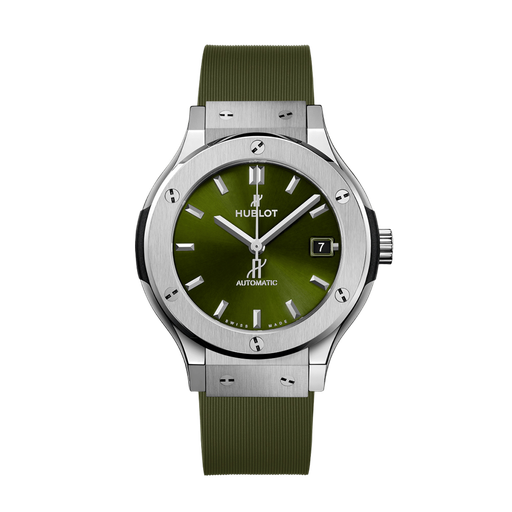 [565.NX.8970.RX] HUBLOT Classic Fusion Titanium Green 38 mm 565.NX.8970.RX