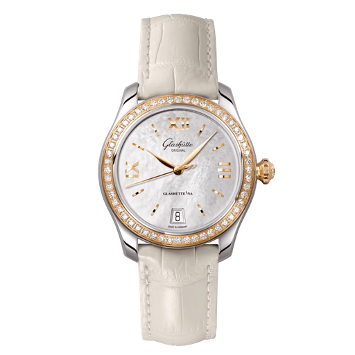 [W13922091644] GLASHÜTTE ORIGINAL Lady Serenade Desplegable 36mm Automático 1-39-22-09-16-04