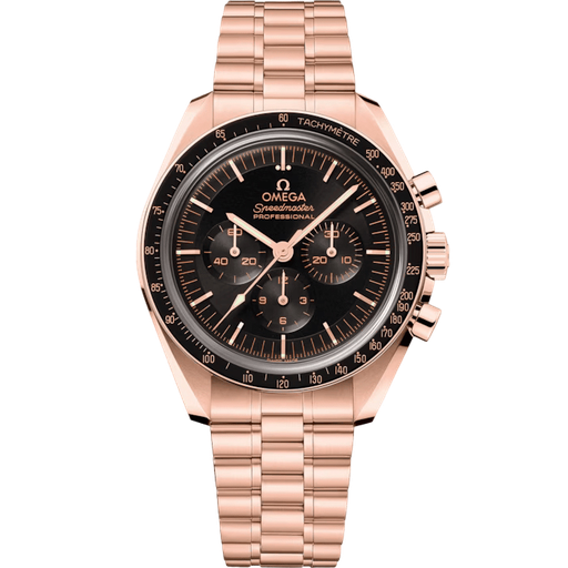 [31060425001001] OMEGA Moonwatch Professional Co‑Axial Master Chronometer Chronograph Sedna™ Gold 42mm 310.60.42.50.01.001