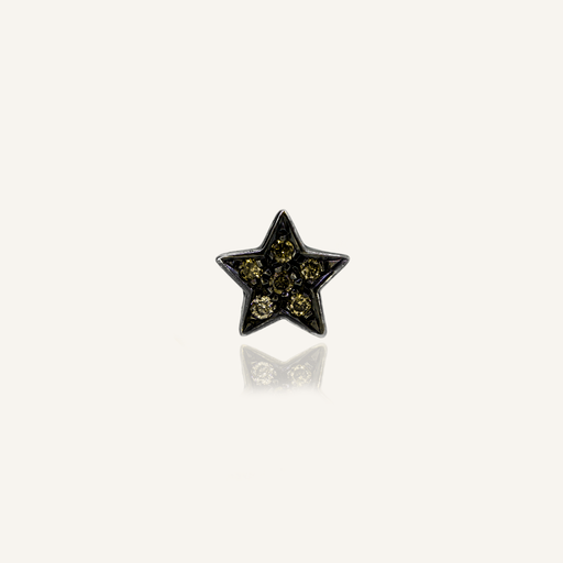 [PCNGESTBRWYG] PIERCING MUST Estrella brillantes brown OA