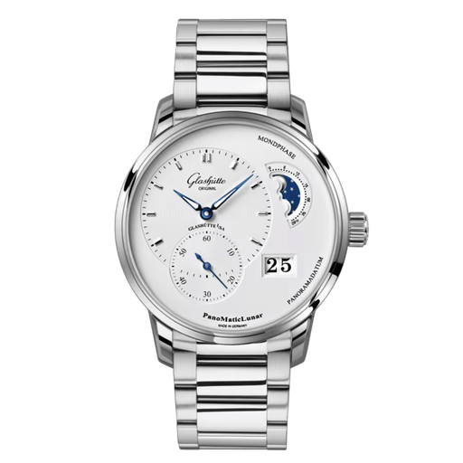 [W19002423271] GLASHÜTTE ORIGINAL PanoMaticLunar Desplegable 40mm Automático 1-90-02-42-32-71