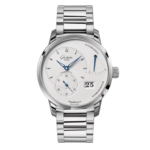 [W16501221271] GLASHÜTTE ORIGINAL PanoReserve Desplegable 40mm Manual 1-65-01-22-12-71