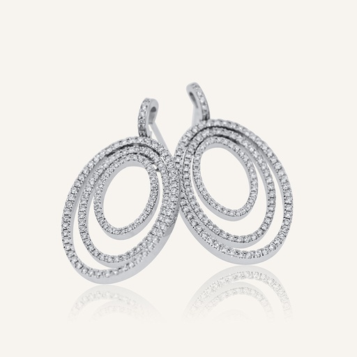 [PENDATOV1/2/3BRWG] Pendientes ATENEA oval 1/2/3 brillantes OB