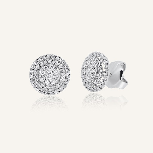 [108S8904WG] Pendientes ETERNITY GM brillantes OB