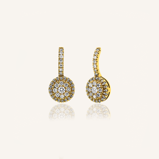 [108S10919YG] Pendientes ETERNITY LADY MM brillantes OA