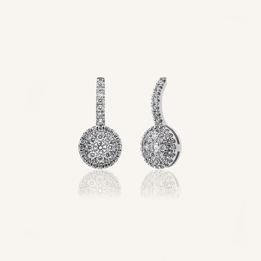 [108S10788WG] Pendientes ETERNITY LADY MM brillantes OB