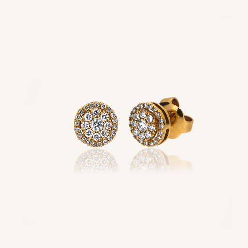 [108S8903RG] Pendientes ETERNITY MM brillantes OR