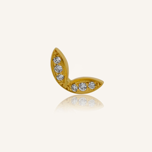 [PCNGMARQ2HGMYG] Piercing MARQUISE 2H GM brillantes OA