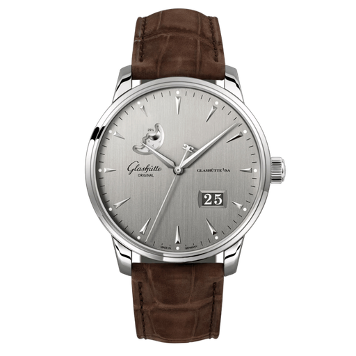 [W13604030231] GLASHÜTTE ORIGINAL Senator Excellence Panorama Date Moon Phase Desplegable 42mm Automático 1-36-04-03-02-31