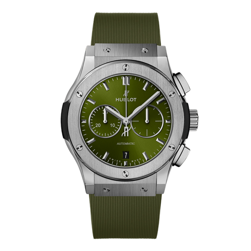 [541.NX.8970.RX] HUBLOT Classic Fusion Chronograph Titanium Green 42mm 541.NX.8970.RX