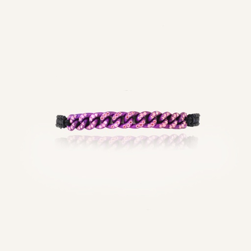 [PP02PINK] Pulsera TITANIO Pink Diamonds Pink