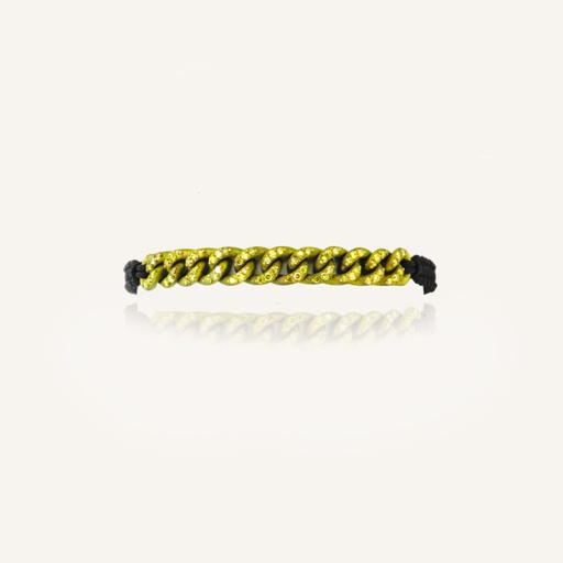 [PP02YEL] Pulsera TITANIO Yellow Yellow Diamonds