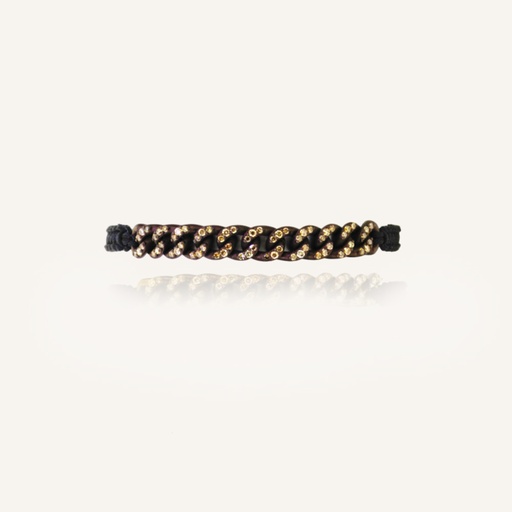 [PP02BW2] Pulsera TITANIO Coffee Brown Diamonds