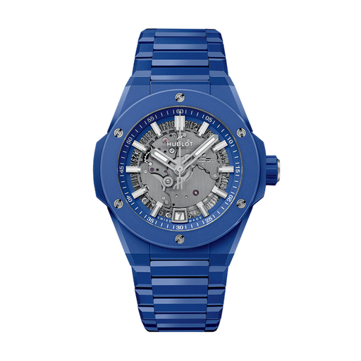 [456.EX.5129.EX] HUBLOT Big Bang Integrated Time Only Blue Indigo Ceramic 40mm 456.EX.5129.EX