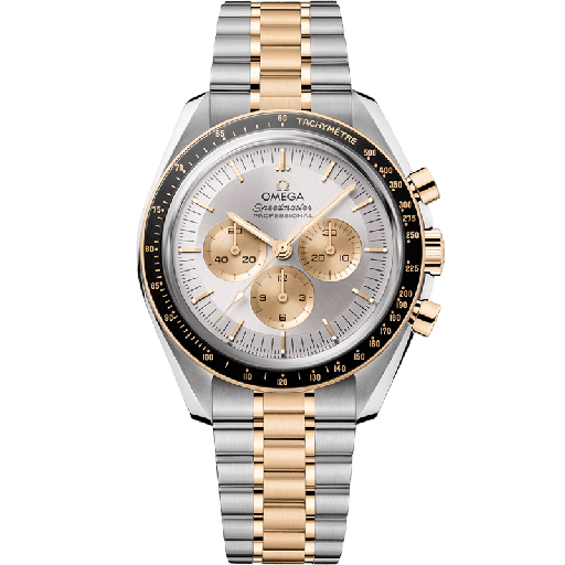 [31020425002001] OMEGA Speedmaster Moonwatch Professional 42 mm, acero ‑ oro Moonshine™ 310.20.42.50.02.001