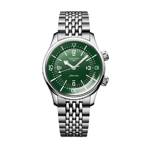 [L37644066] LONGINES Legend Diver 39mm Verde Automático L37644066